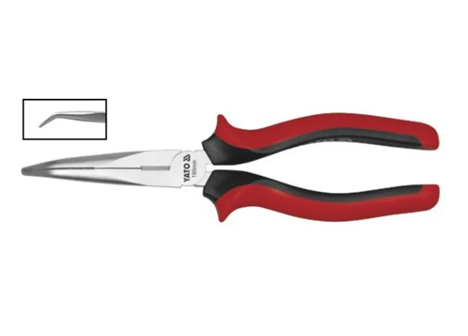 ⁨ELONGATED BENT PLIERS 200MM⁩ at Wasserman.eu