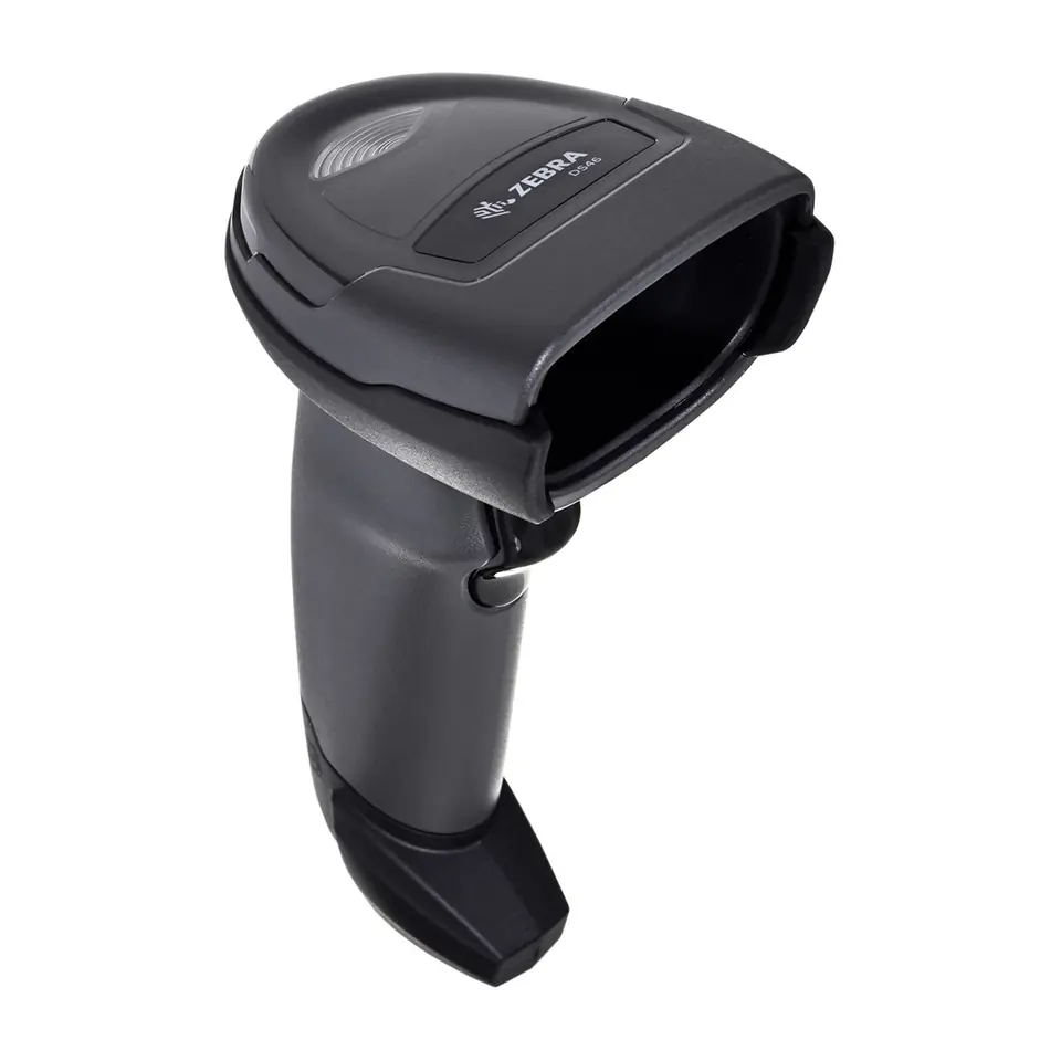Zebra DS4608-SR Handheld bar code reader 1D/2D LED Black at Wasserman.eu