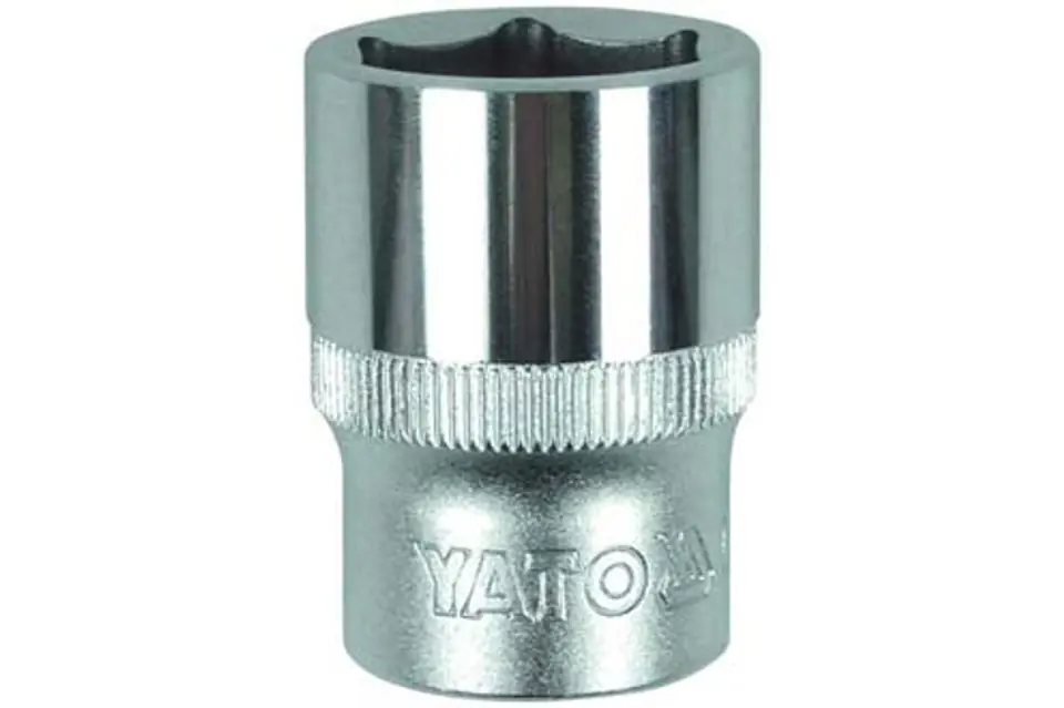 ⁨NASADKA KRÓTKA 6-KĄTNA CHROMOWANA 1/2'' 9MM⁩ w sklepie Wasserman.eu