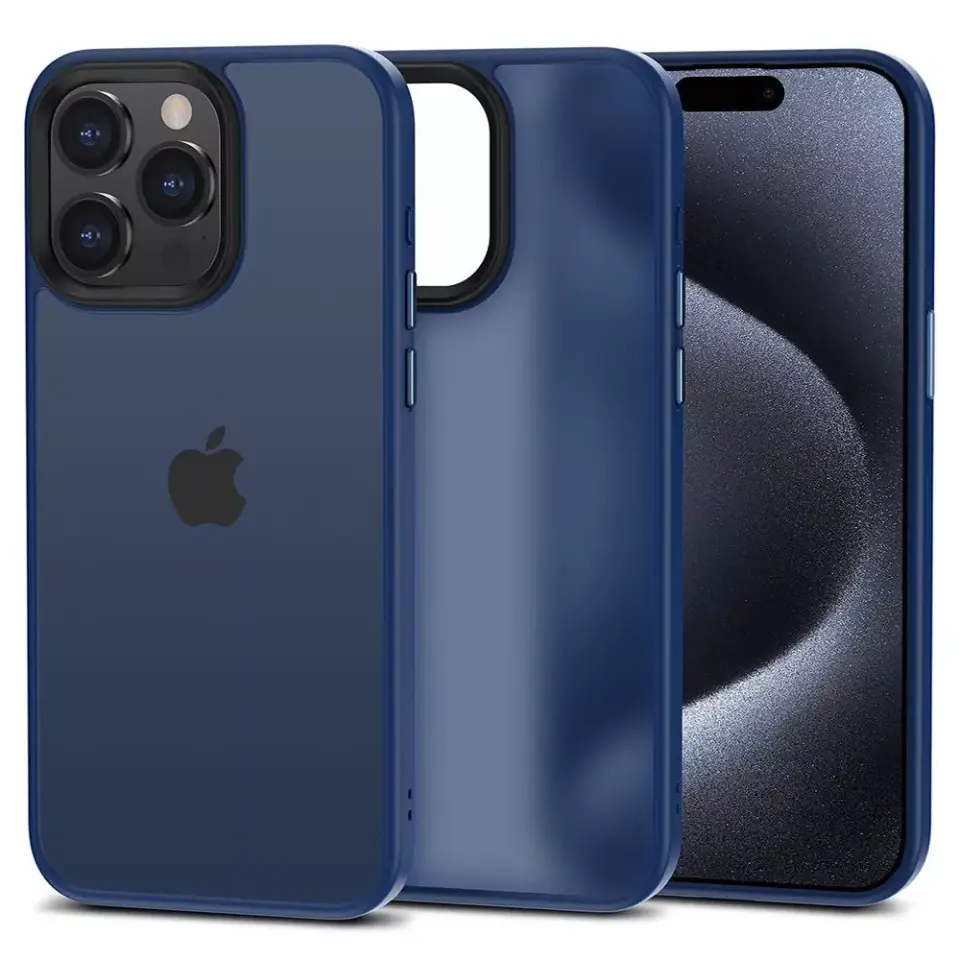 ⁨Etui Magmat do Apple iPhone 15 Pro Max Matte Navy⁩ w sklepie Wasserman.eu