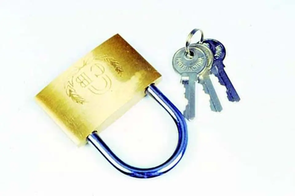 ⁨BRASS PADLOCK 30MM 90-30⁩ at Wasserman.eu