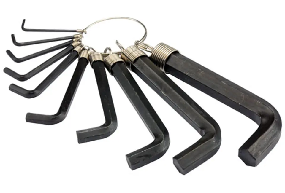 ⁨ALLEN KEYS SET OF 10 PIECES 2 - 14MM⁩ at Wasserman.eu