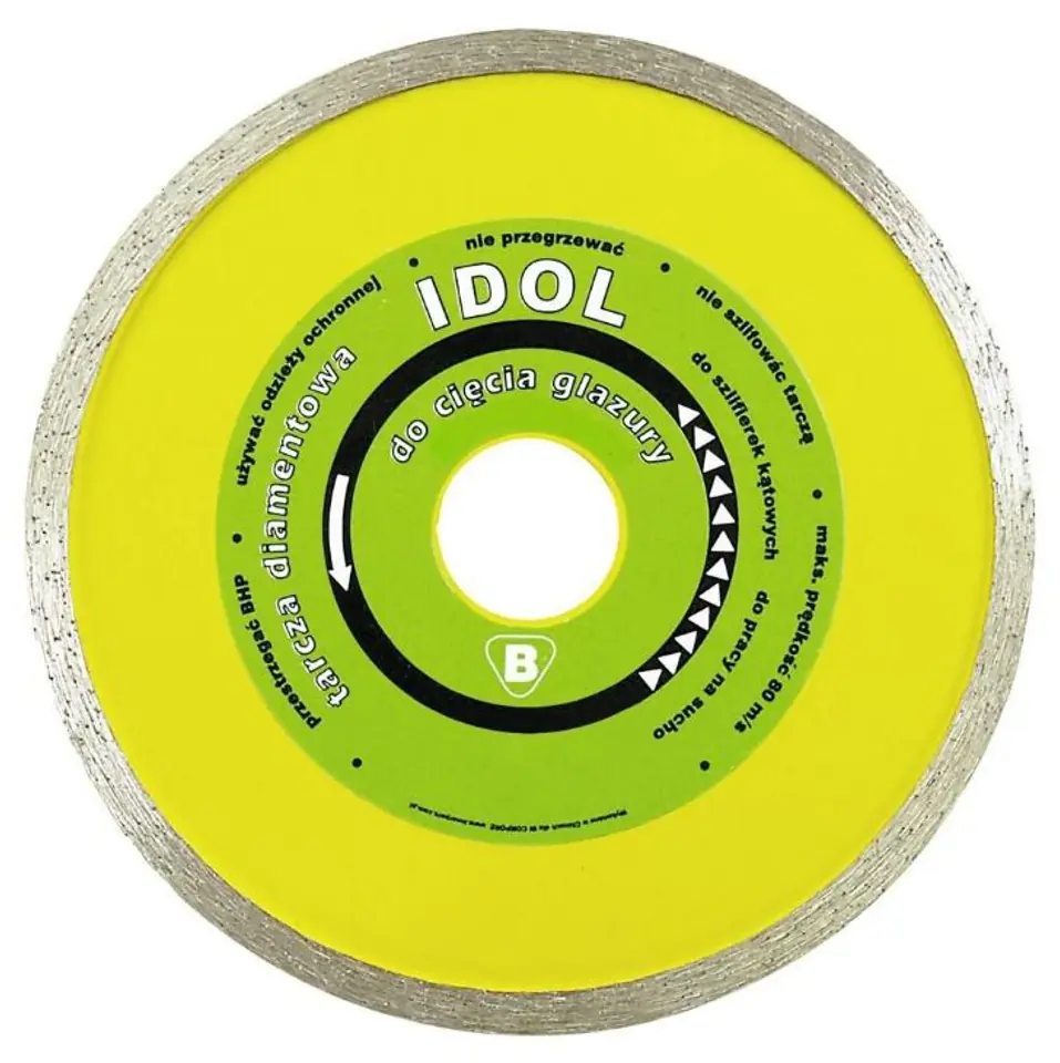 ⁨TARCZA DIAMENTOWA GŁADKA IDOL 125MM⁩ w sklepie Wasserman.eu