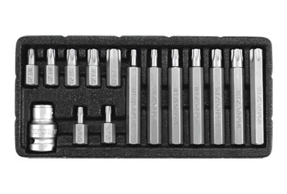 ⁨TORX T20-T55 WRENCH SET 15PCS⁩ at Wasserman.eu