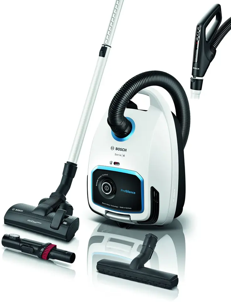 ⁨Bosch Serie 6 BGB6SIL1 vacuum 4 L Cylinder vacuum Dry 700 W Dust bag⁩ at Wasserman.eu