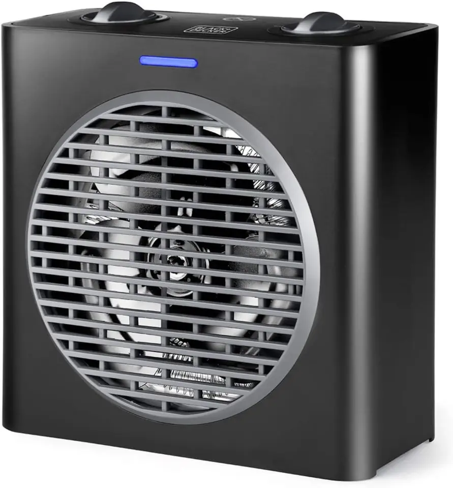 ⁨Black+Decker BXSH2003E fan heater⁩ at Wasserman.eu