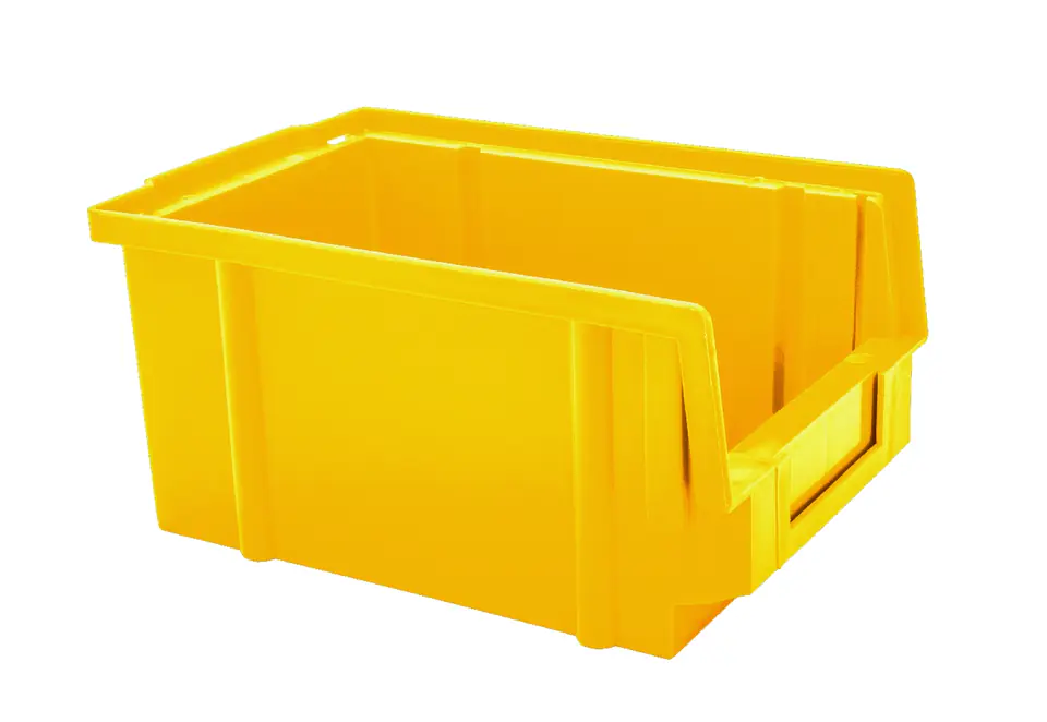 ⁨STORAGE BOX SIZE '1' YELLOW⁩ at Wasserman.eu