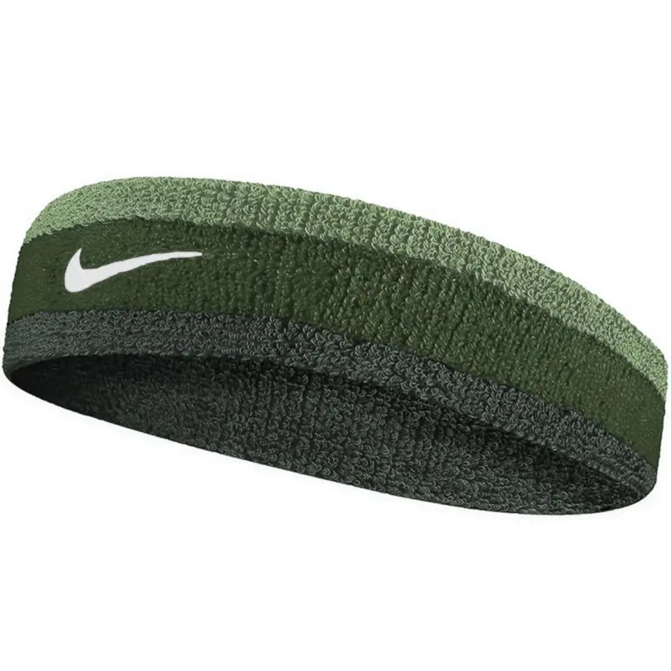 ⁨Opaska na głowę Nike Swoosh (kolor Zielony)⁩ w sklepie Wasserman.eu