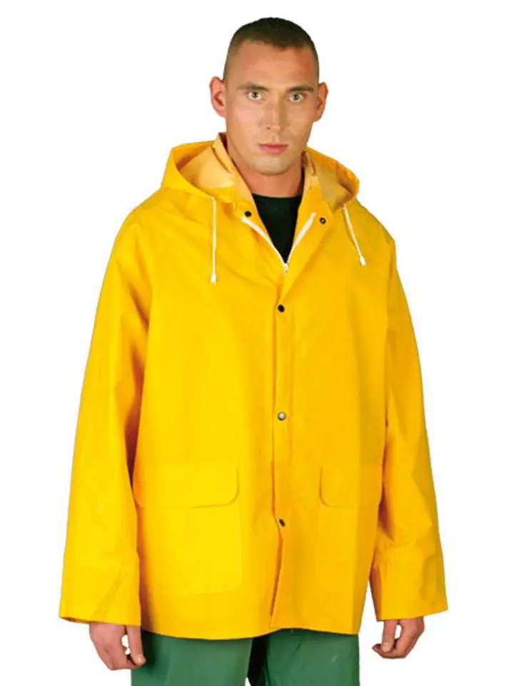 ⁨RAIN JACKET YELLOW KPDY SIZE XXXL⁩ at Wasserman.eu