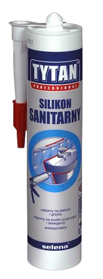 ⁨SILIKON SANITARNY TYTAN 280ML BEŻOWY⁩ w sklepie Wasserman.eu