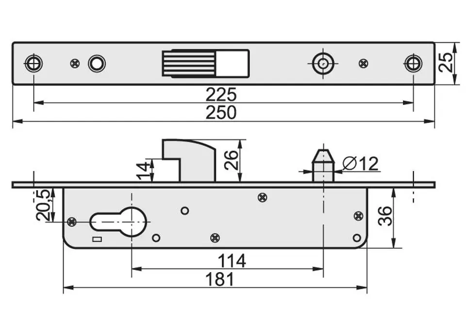 ⁨PULL-IN LOCK H-40⁩ at Wasserman.eu