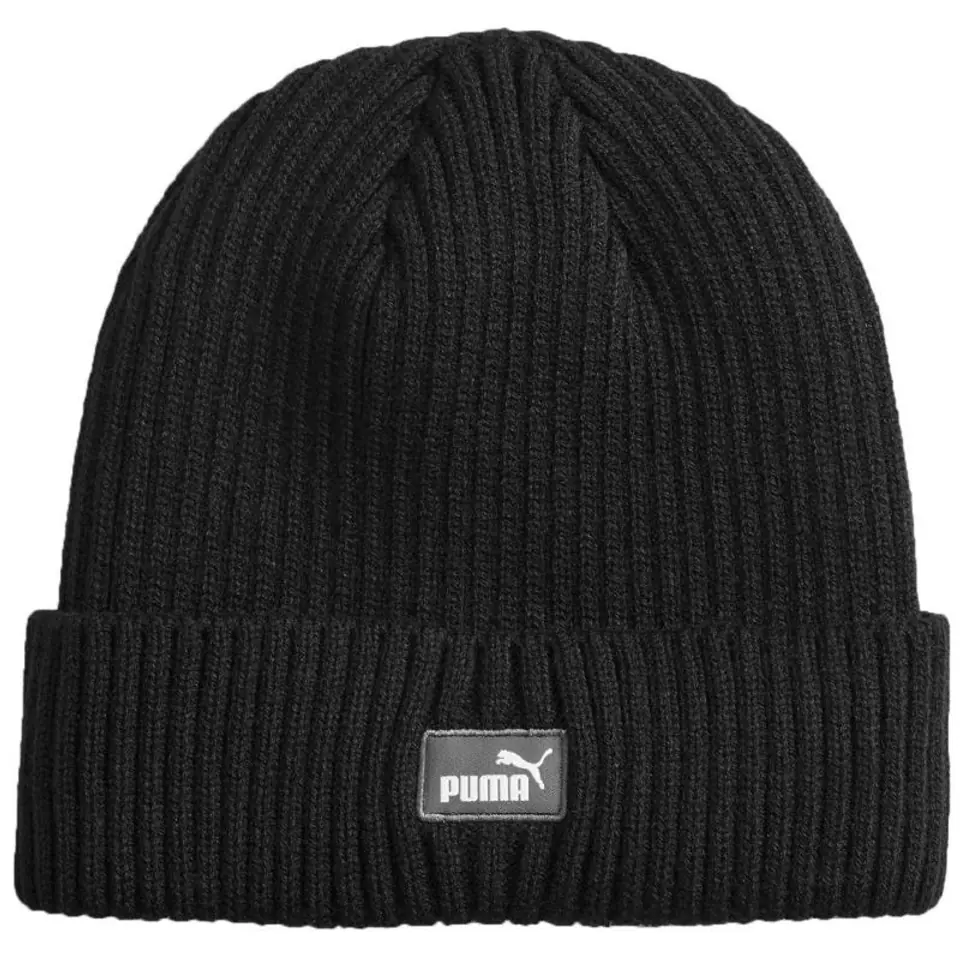 ⁨Czapka Puma Classic Cuff Beanie W 024826 (kolor Czarny, rozmiar Senior)⁩ w sklepie Wasserman.eu