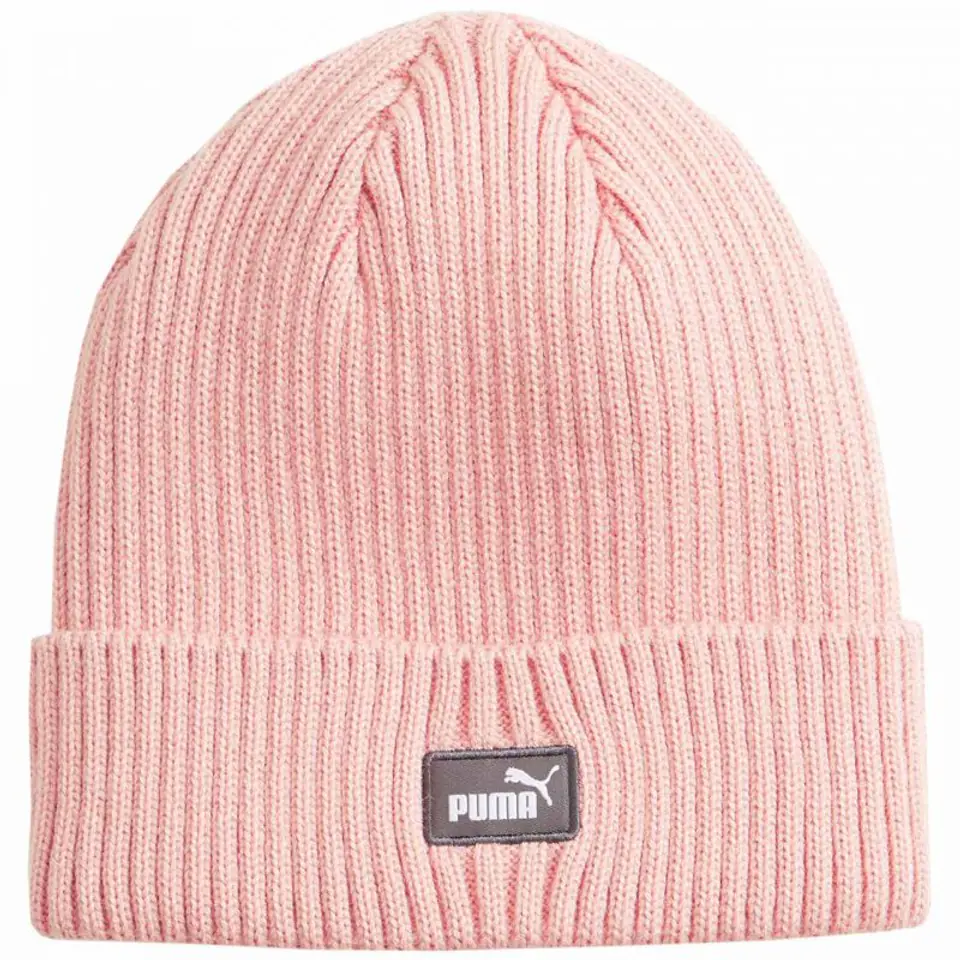 ⁨Czapka Puma Classic Cuff Beanie W 024826 (kolor Różowy, rozmiar Senior)⁩ w sklepie Wasserman.eu