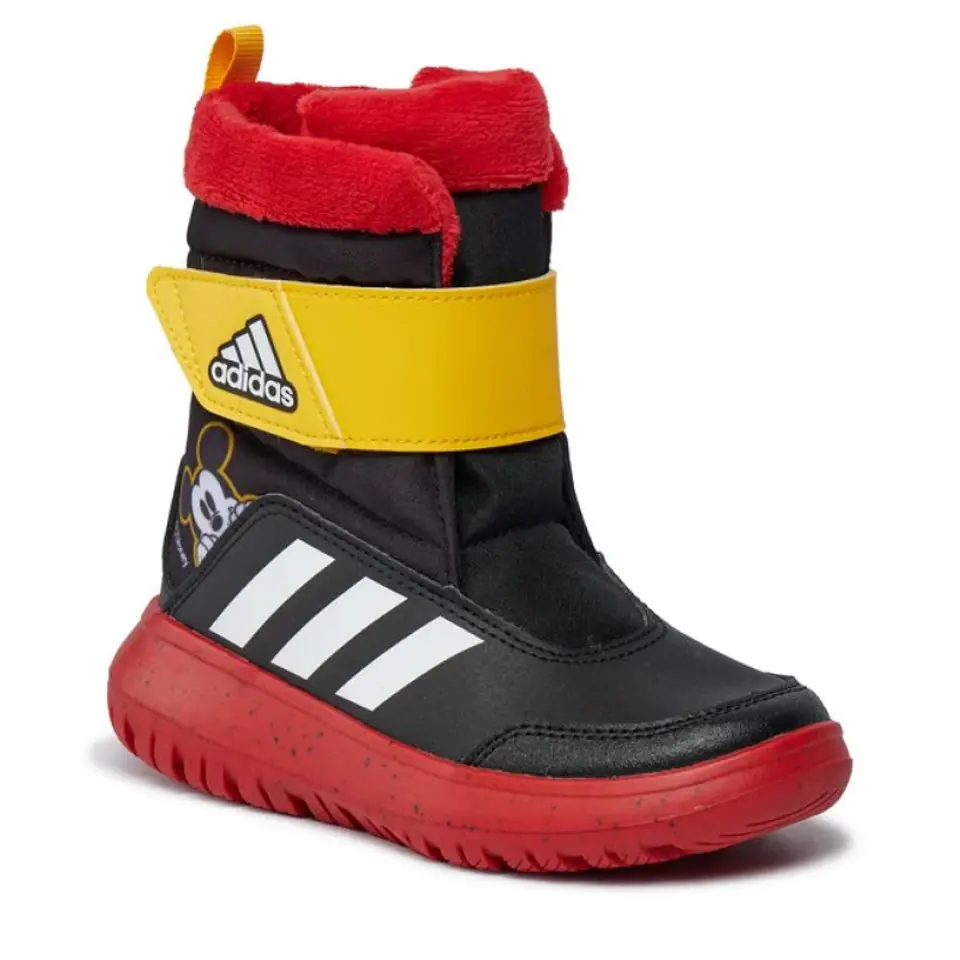 ⁨Buty adidas Winterplay Disney Mickey Jr IG7 (kolor Czarny. Czerwony, rozmiar 33)⁩ w sklepie Wasserman.eu