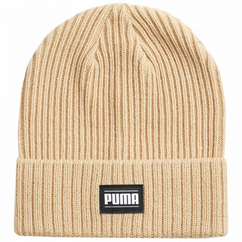 ⁨Czapka Puma Ribbed Classic Cuff Beanie W 024038 (kolor Beżowy/Kremowy, rozmiar Senior)⁩ w sklepie Wasserman.eu