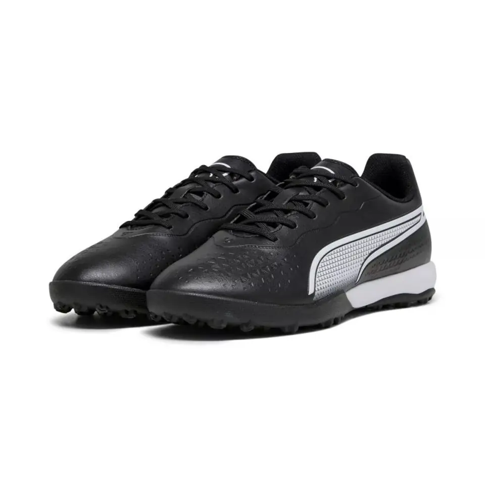 ⁨Buty Puma King Match TT M 107260 (kolor Biały. Czarny, rozmiar 44)⁩ w sklepie Wasserman.eu