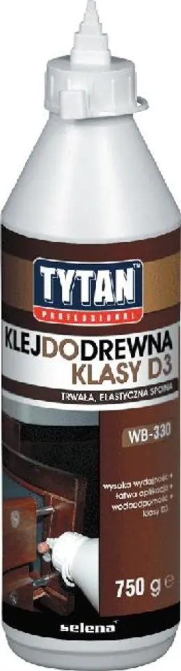 ⁨KLEJ DO DREWNA TYTAN PROFESSIONAL D3 200G⁩ w sklepie Wasserman.eu