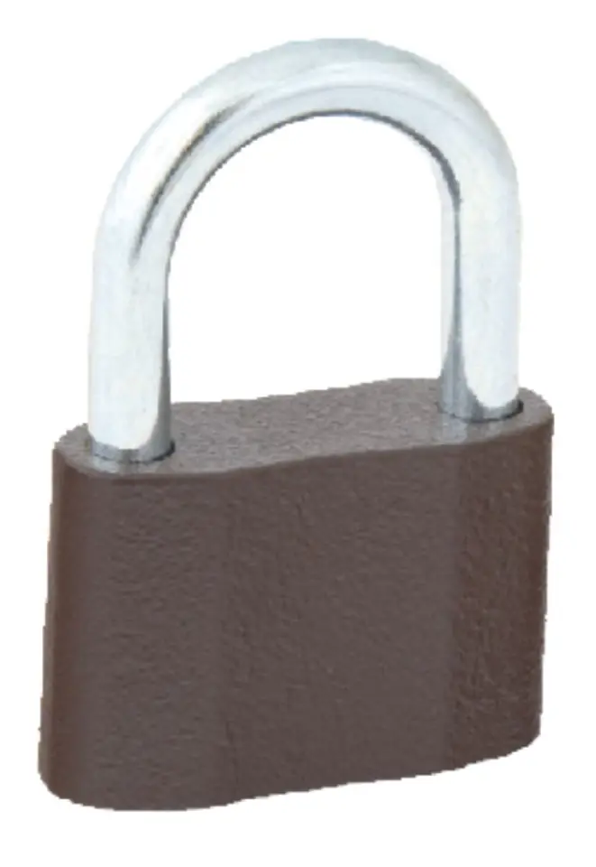 ⁨CAST IRON PADLOCK, ZIPPER KS60 3 KEYS⁩ at Wasserman.eu