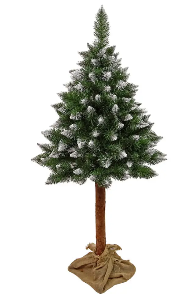 ⁨Christmas Tree Diamond Pine 3D on trunk 180cm Snow Glitter⁩ at Wasserman.eu