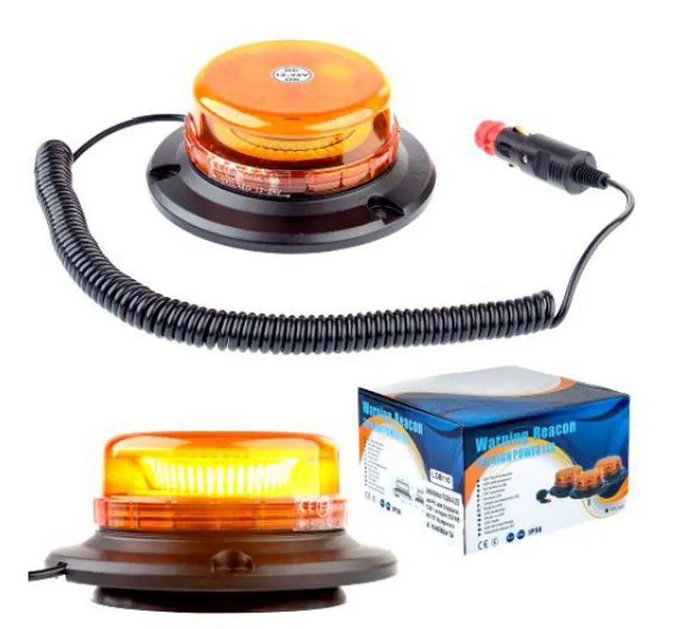 ROTARY WARNING LAMP - MAGNET WL400 3W LED STRONG at Wasserman.eu