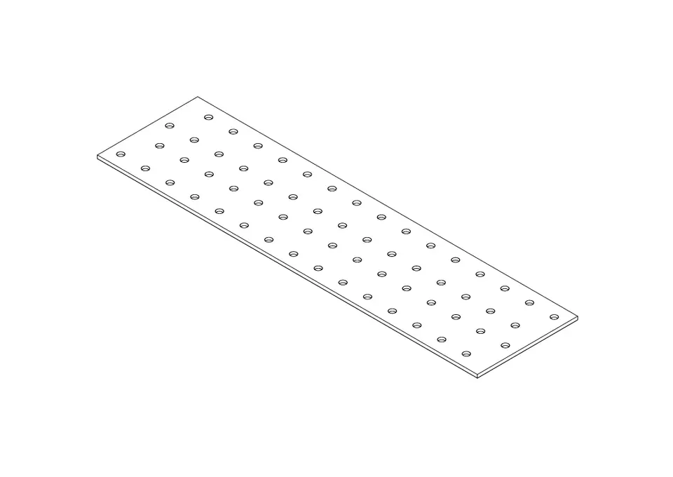 ⁨MOUNTING PLATE 300*80*2.0MM⁩ at Wasserman.eu