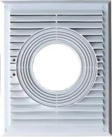 ⁨UNIVERSAL CANISTER GRILLE 215*265MM WHITE WITH MESH⁩ at Wasserman.eu