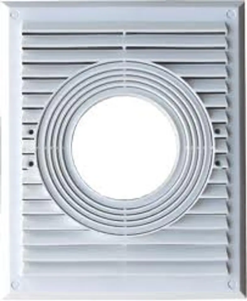 ⁨UNIVERSAL CANISTER GRILLE 215*265MM WHITE WITH MESH⁩ at Wasserman.eu