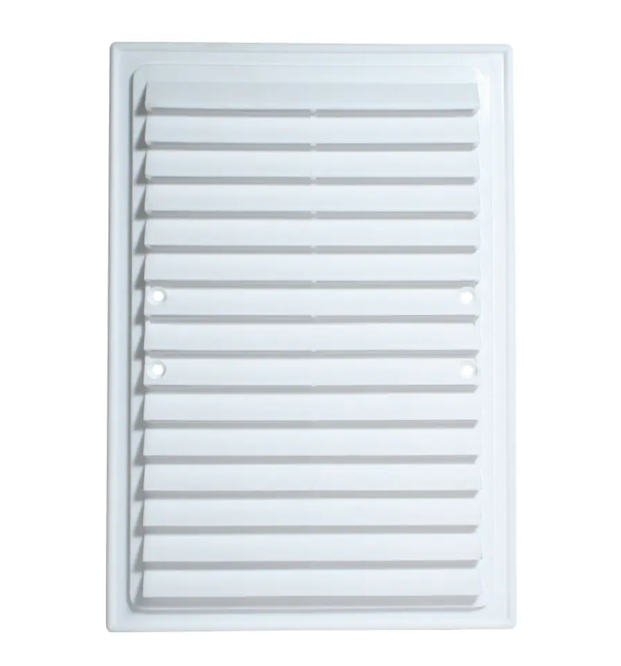 ⁨PLASTIC OBLIQUE GRILLE 14*21CM WHITE⁩ at Wasserman.eu