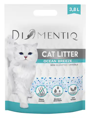 ⁨DIAMENTIQ Ocean Breeze - Cat litter - 3,8 l⁩ at Wasserman.eu