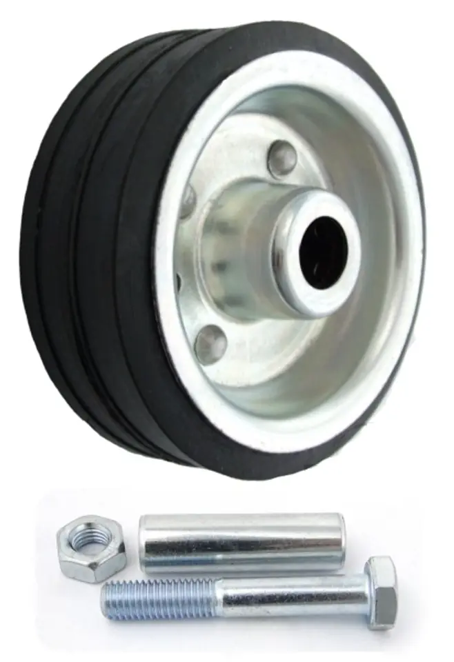 ⁨METAL-RUBBER WHEEL 80MM WITHOUT HOUSING 2⁩ at Wasserman.eu