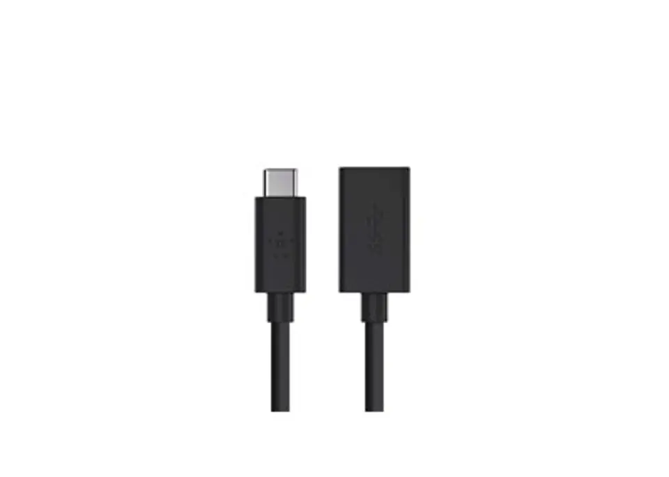 ⁨Belkin F2CU036btBLK USB cable USB 3.2 Gen 1 (3.1 Gen 1) USB C USB A Black⁩ at Wasserman.eu