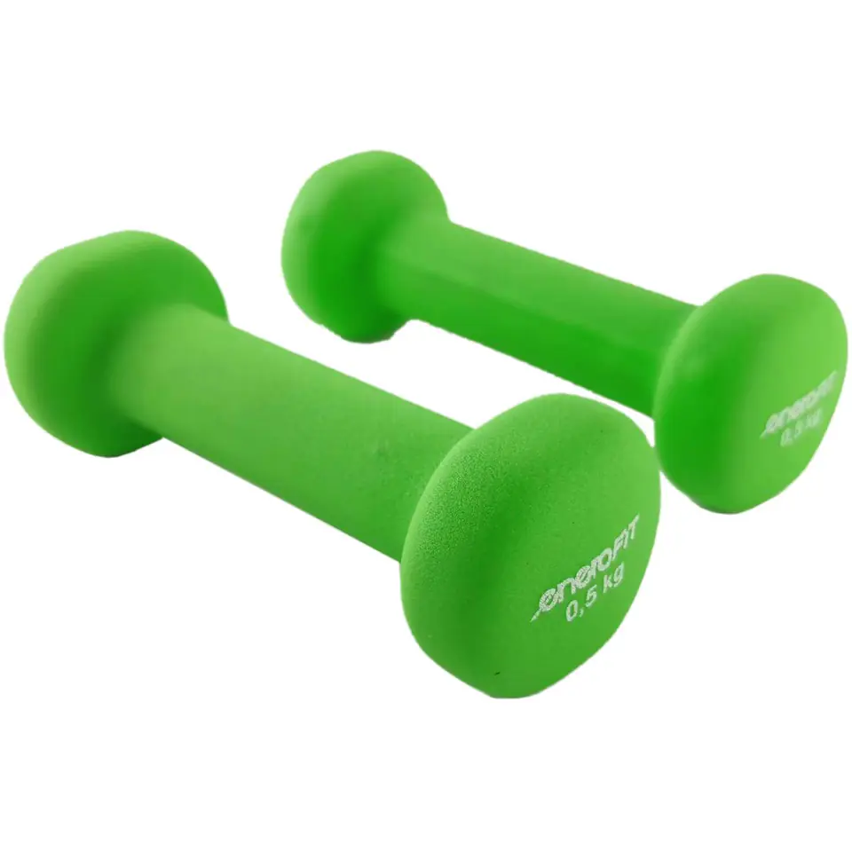 Dumbbell Neoprene 0,50kg green EB FIT at Wasserman.eu