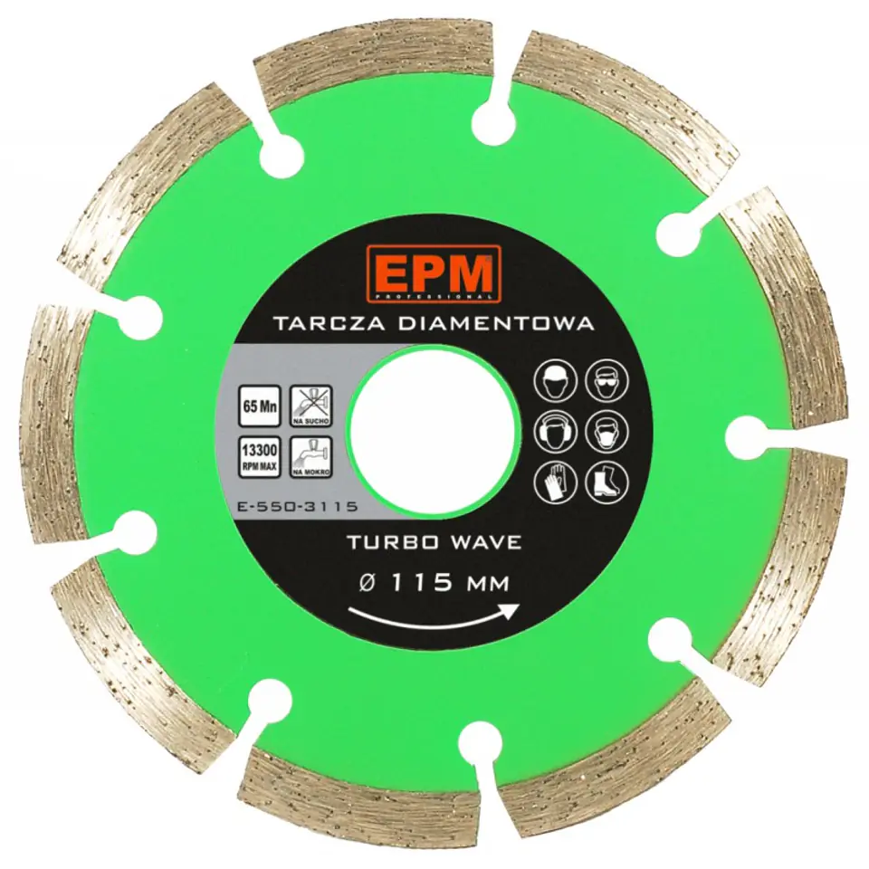 ⁨SEGMENTED DIAMOND BLADE 115MM⁩ at Wasserman.eu