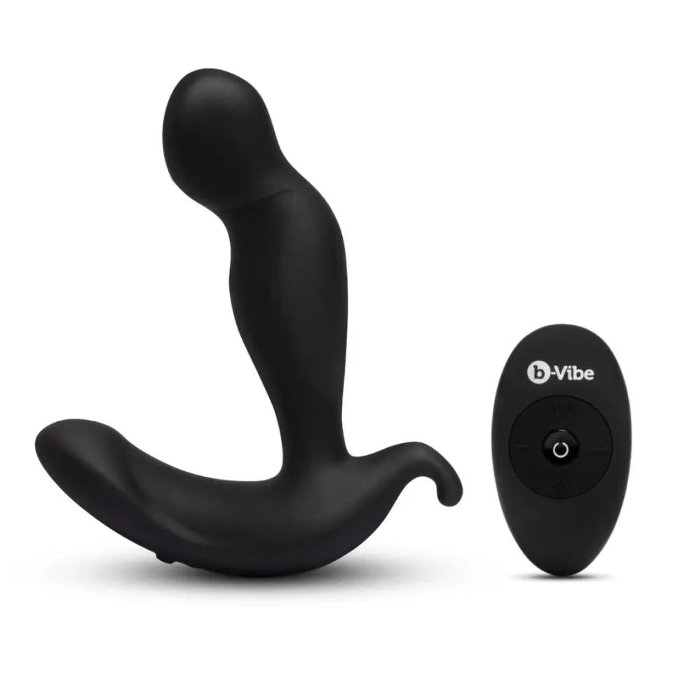 ⁨B-Vibe - Masażer Prostaty 360 z Pilotem Czarny⁩ w sklepie Wasserman.eu