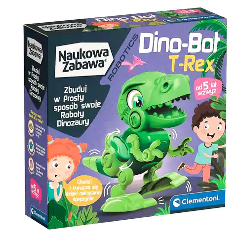 ⁨Dino-Bot T-Rex Naukowa Zabawa Clementoni Robotics⁩ w sklepie Wasserman.eu