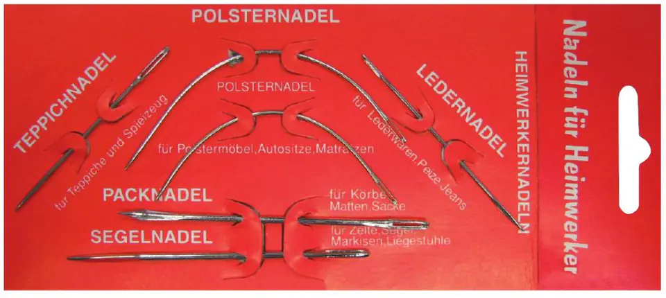 ⁨SET OF UPHOLSTERY NEEDLES 381000⁩ at Wasserman.eu