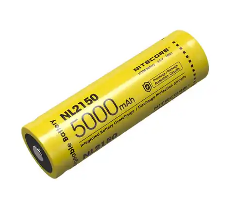 ⁨Nitecore NL2150 21700 3.6V 5000mAh battery⁩ at Wasserman.eu