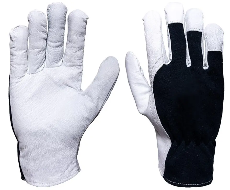 INSULATED GLOVES MADE OF GRAIN GOATSKIN RLTOPER/ROYAL 10 at Wasserman.eu