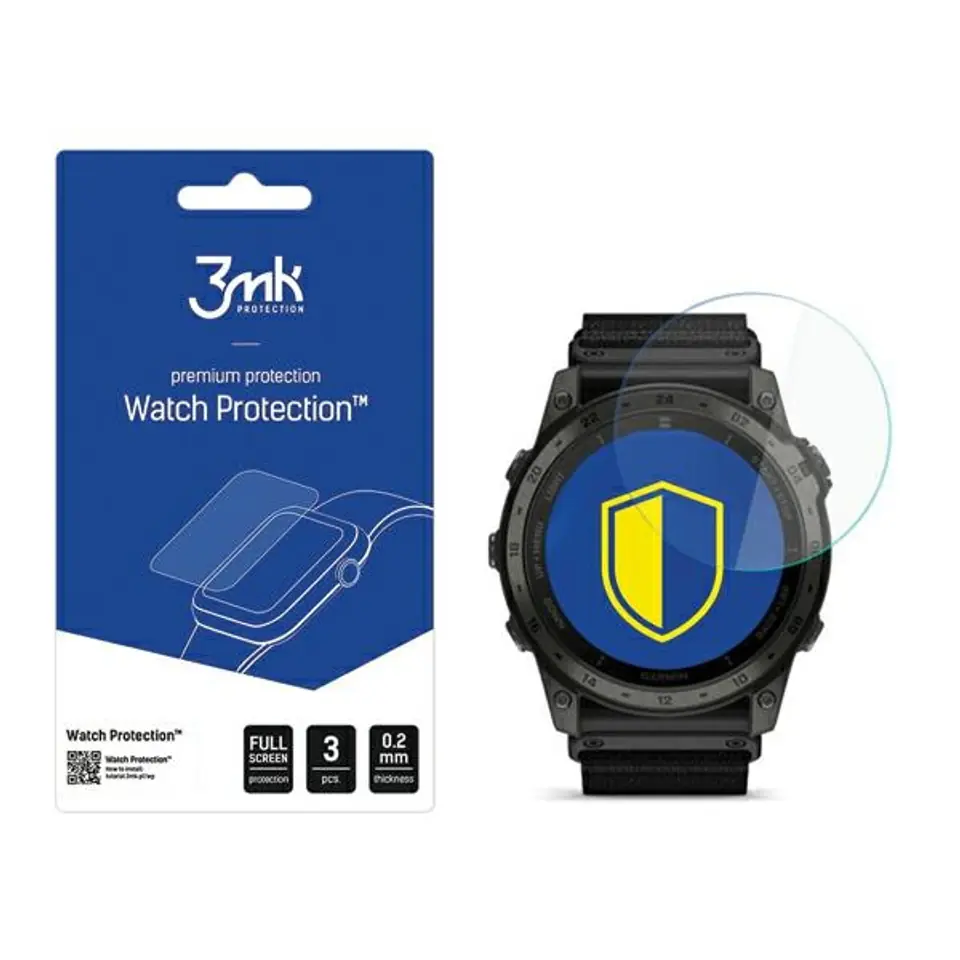 ⁨3MK FlexibleGlass Watch Garmin Tactix 7 AMOLED Edition Szkło Hybrydowe⁩ w sklepie Wasserman.eu