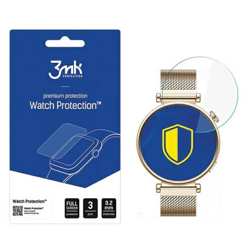 ⁨3MK FlexibleGlass Watch Huawei Watch GT 4 41mm Szkło Hybrydowe⁩ w sklepie Wasserman.eu
