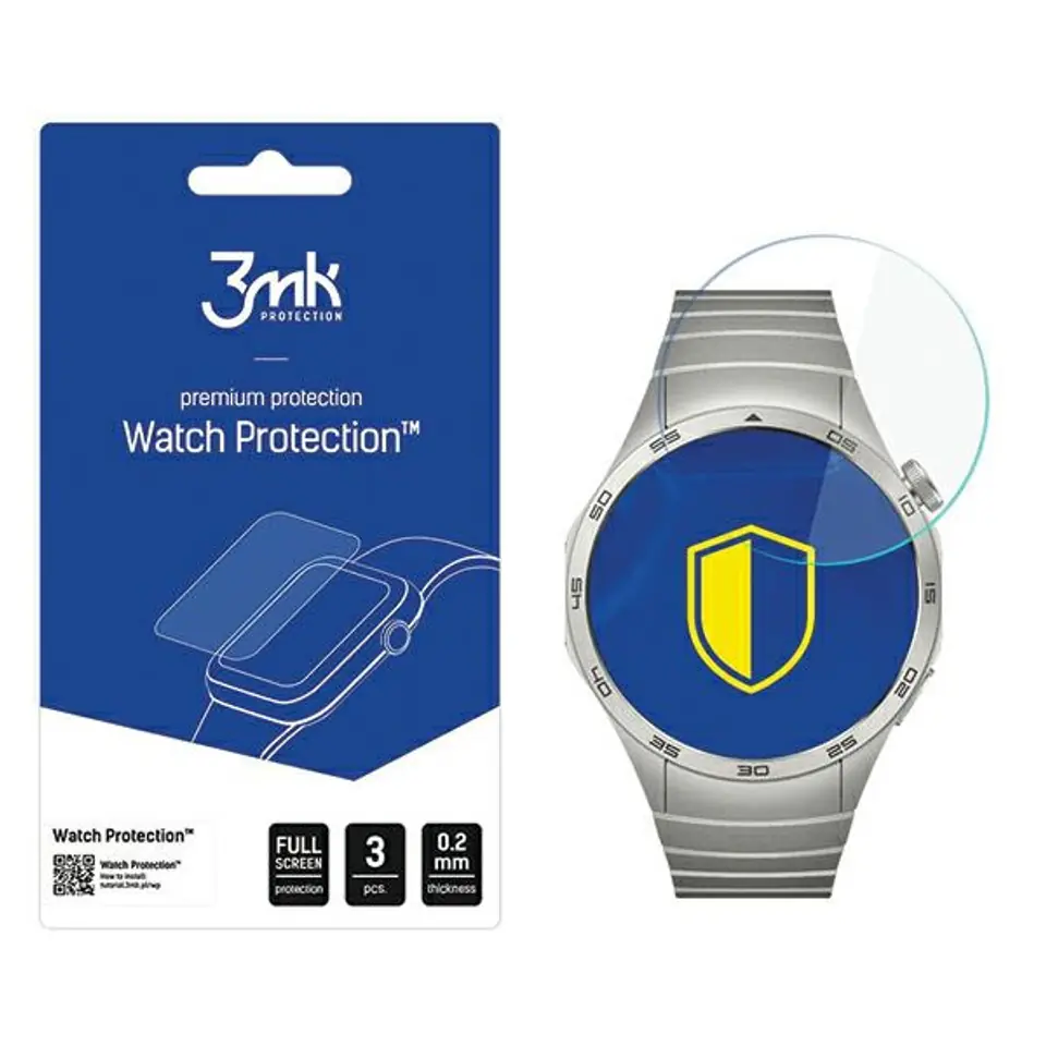 ⁨3MK FlexibleGlass Watch Huawei Watch GT 4 46mm Szkło Hybrydowe⁩ w sklepie Wasserman.eu