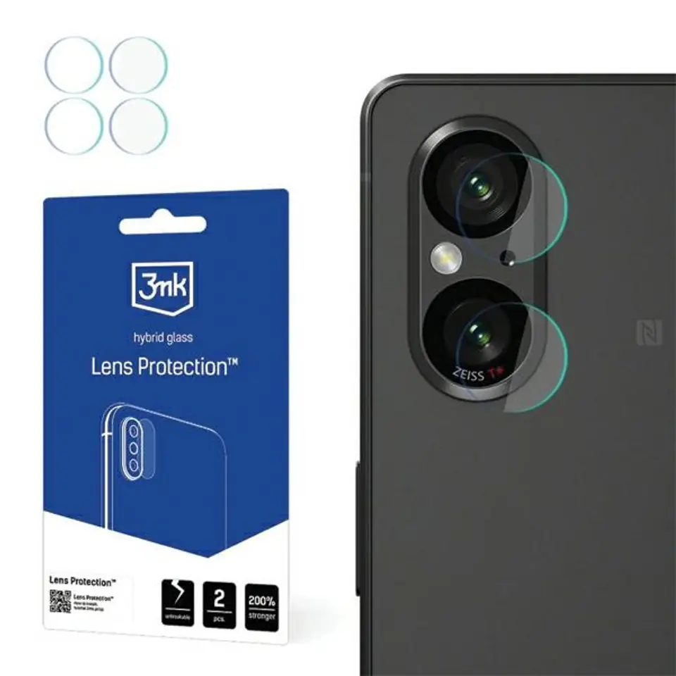 ⁨3MK Lens Protect Sony Xperia 5 V Ochrona na obiektyw aparatu 4szt⁩ w sklepie Wasserman.eu