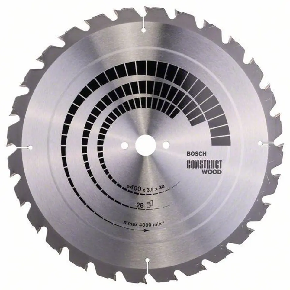 ⁨CIRCULAR SAW T CONSTRUCT WOOD 400*3,5*30/Z28⁩ at Wasserman.eu