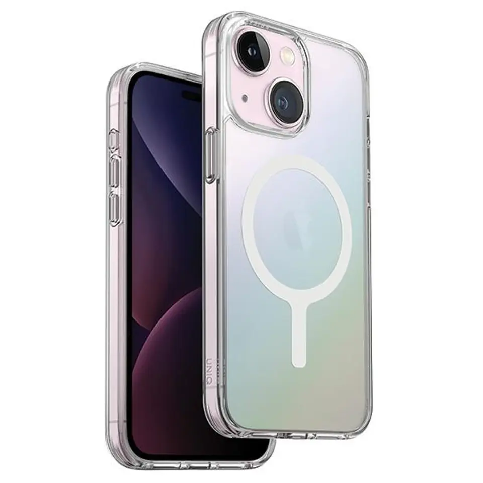⁨UNIQ etui LifePro Xtreme iPhone 15 / 14/ 13 6.1" Magclick Charging opal/iridescent⁩ w sklepie Wasserman.eu