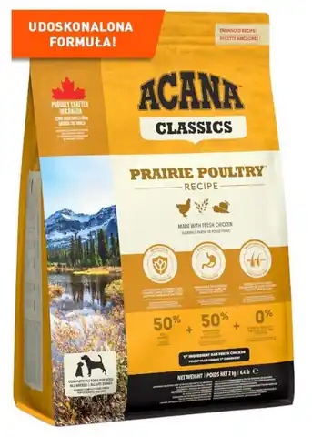 ⁨Acana Classics Prairie Poultry Dog 2kg⁩ w sklepie Wasserman.eu