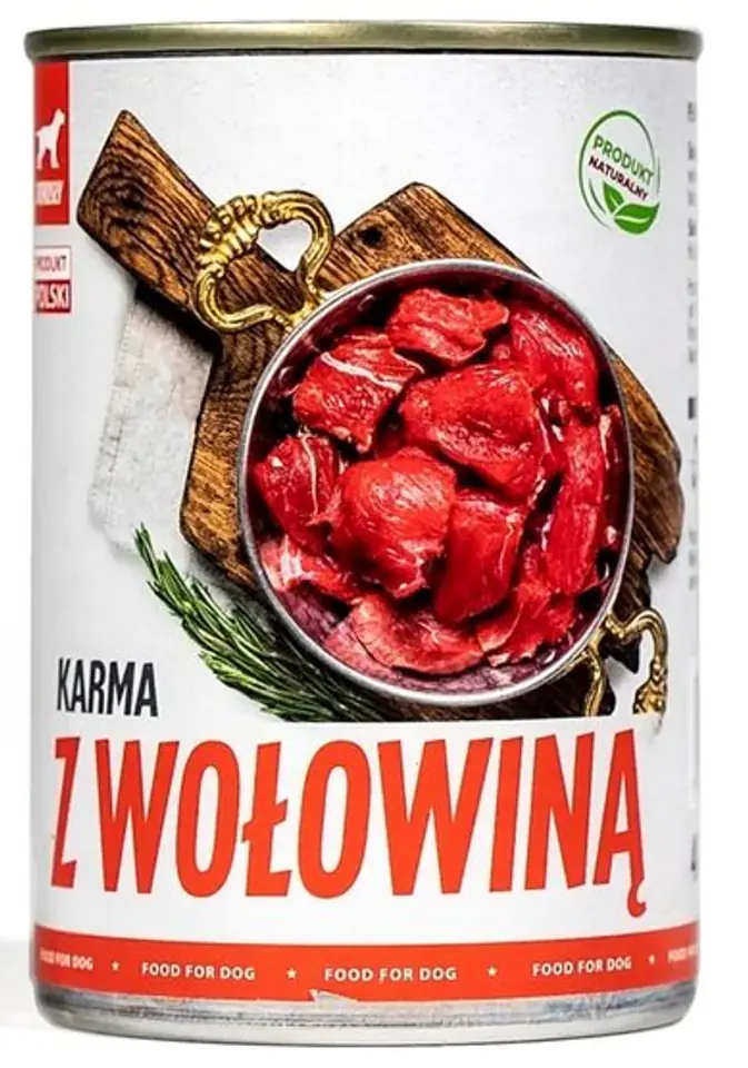 ⁨TUF TUF Mielonka z wołowiną puszka 400g⁩ w sklepie Wasserman.eu