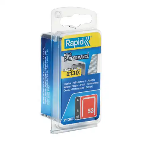 ⁨Staples Rapid from thin wire No. 53 (8 mm) - pack of 2000 pcs.⁩ at Wasserman.eu