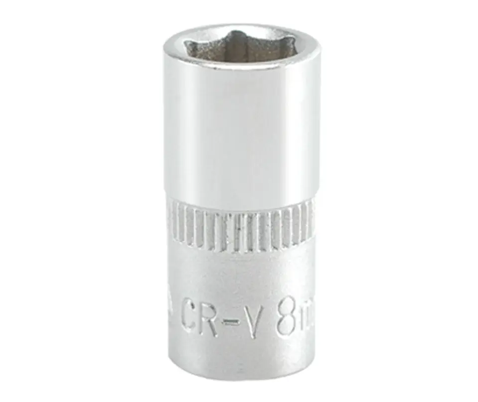 ⁨SHORT SOCKET 6-POINT CRV 1/4'' 9MM⁩ at Wasserman.eu
