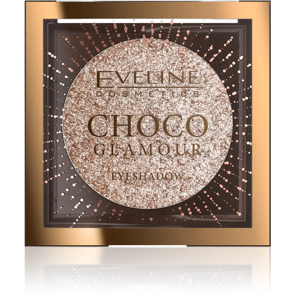 ⁨EVELINE Choco Glamour Błyszczący Cień-toper do powiek⁩ w sklepie Wasserman.eu