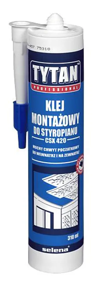 ⁨MOUNTING GLUE 290ML TITANIUM STYROFIX⁩ at Wasserman.eu